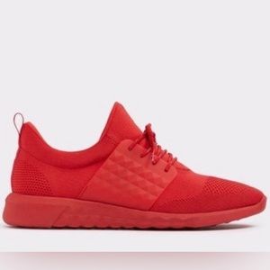 ALDO Men Tennis Shoes Red Size: 10.5 (NWOT)